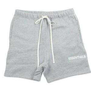 Essentials fear of god  Light Gray Men's Athletic Shorts